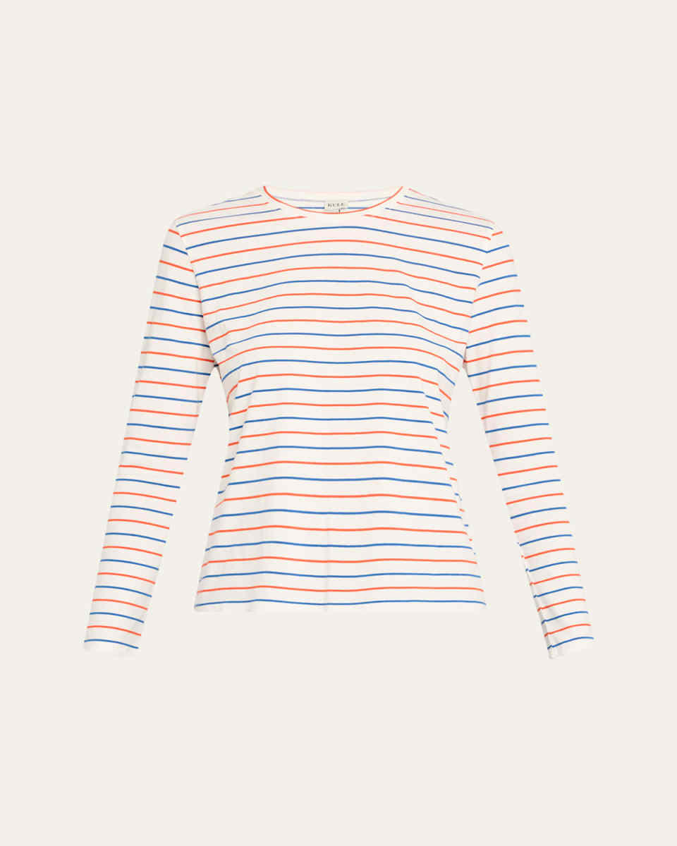 The Modern Striped Long-Sleeve T-Shirt